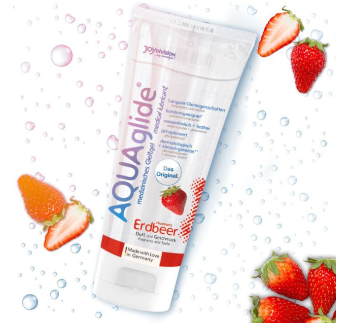 Смазка Joydivision AquaGlide Клубника 100 мл