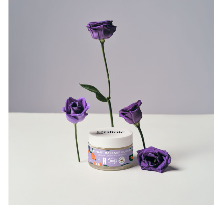 Масажна олія-лубрикант з ароматом та смаком фундука Goliate Couple Gourmand Noisette 50 мл