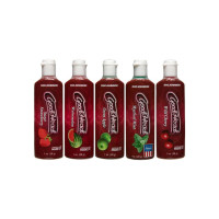 Мастило-гель для орального сексу Doc Johnson GoodHead, набір 5х29мл, полуниця, вишня, кавун, м'ята, яблуко Мастило-гель для орального сексу Doc Johnson GoodHead, набір 5х29мл, полуниця, вишня, кавун, м'ята, яблуко