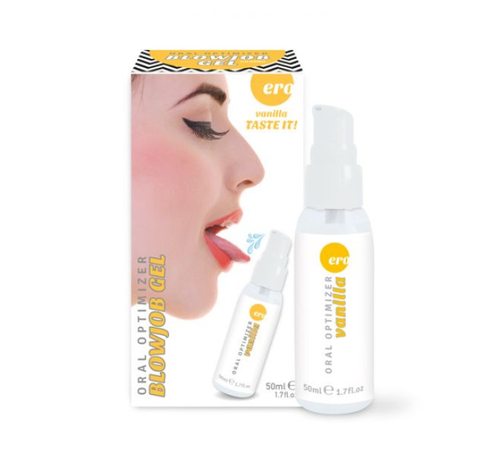 Стимулюючий оральний гель Hot Oral Optimizer Blowjob Gel Vanilla 50 мл