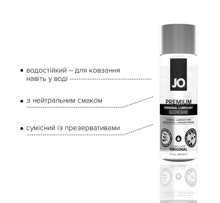 Лубрикант на силиконовой основе System JO PREMIUM ORIGINAL 60 мл