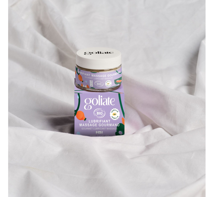 Масажна олія-лубрикант з ароматом та смаком ванілі Goliate Couple Gourmand Vanille 50 мл