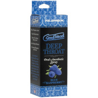 Спрей для мінету Doc Johnson GoodHead DeepThroat Spray - Blue Raspberry 59 мл для глибокого мінету Спрей для мінету Doc Johnson GoodHead DeepThroat Spray - Blue Raspberry 59 мл для глибокого мінету