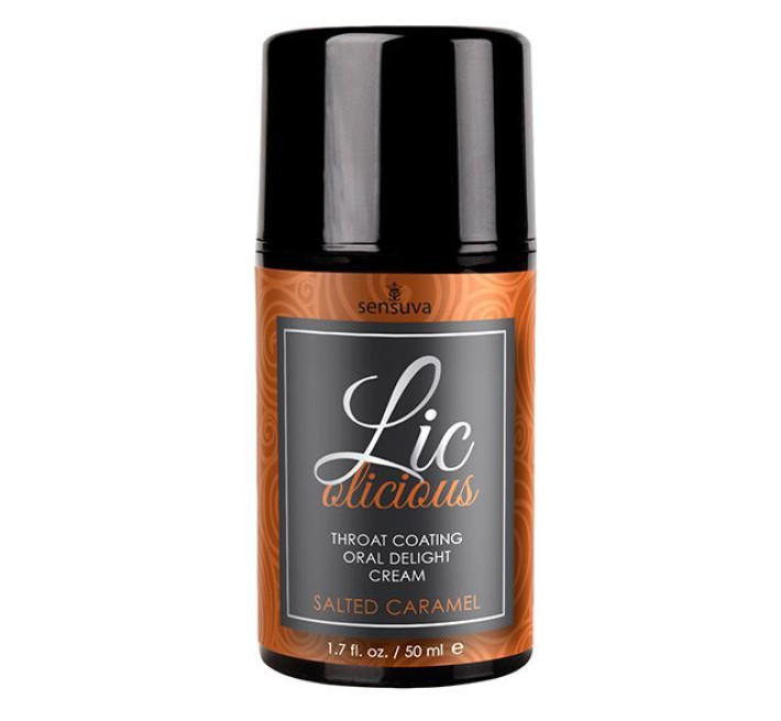 Гель для мінету Sensuva Lic-o-licious Salted Caramel 50 мл