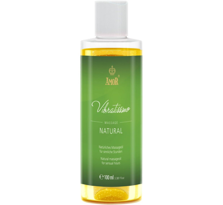Масажне масло Vibratissimo Natural з нейтральним ароматом 100 мл