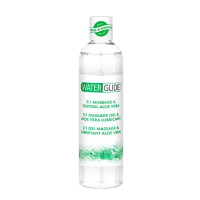 Лубрикант та масажний Гель 2 в 1 Waterglide Aloe Vera 300 мл
