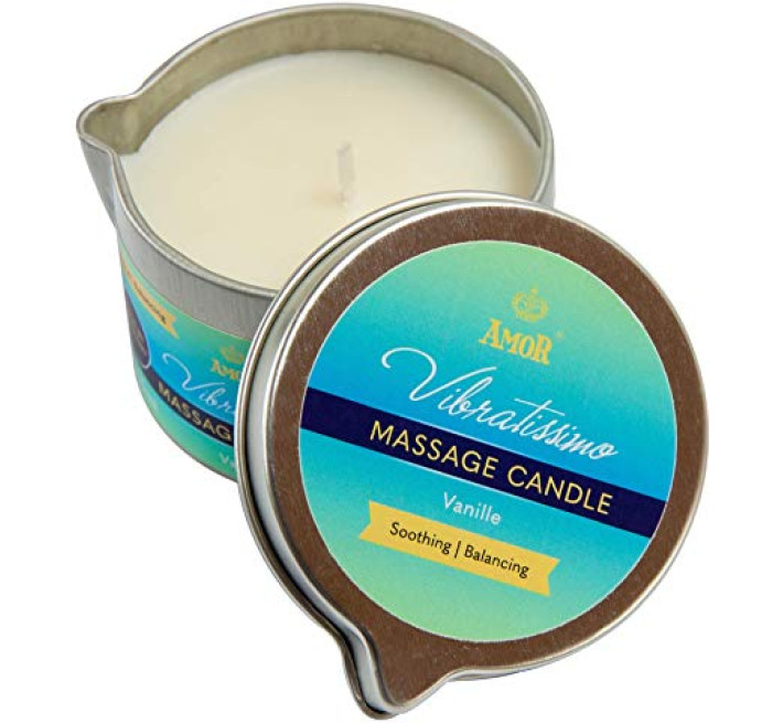 Масажна свічка Vibratissimo Vanille 50 мл