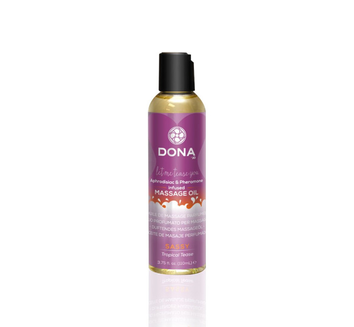 Масажна олія DONA Massage Oil SASSY TROPICAL TEASE 110 мл