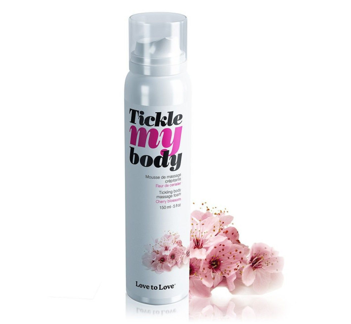 Масажна піна Love To Love TICKLE MY BODY Cherry Blossom 150 мл