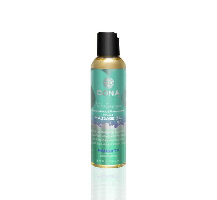 Масажна олія DONA Massage Oil NAUGHTY SINFUL SPRING 110 мл