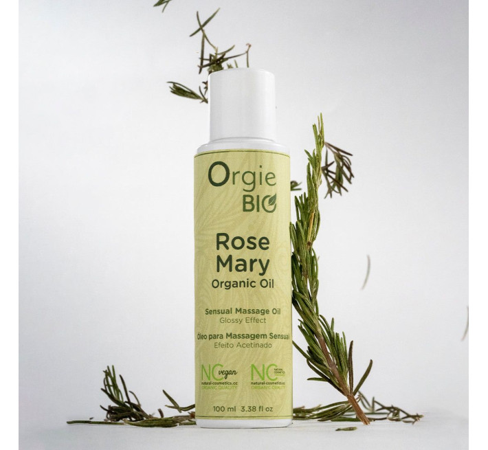 Масажна олія Orgie – Bio Rosemary Organic Oil (100 мл), органічна, веганська формула