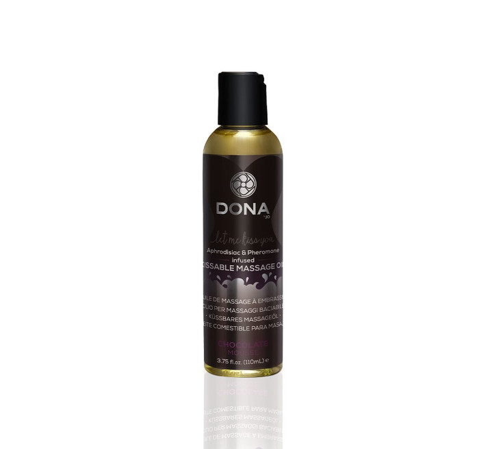 Масажна олія DONA Kissable Massage Oil Chocolate Mousse 110 мл