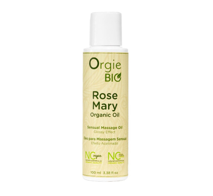 Масажна олія Orgie – Bio Rosemary Organic Oil (100 мл), органічна, веганська формула