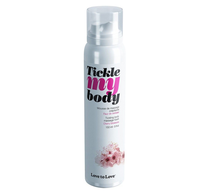 Масажна піна Love To Love TICKLE MY BODY Cherry Blossom 150 мл