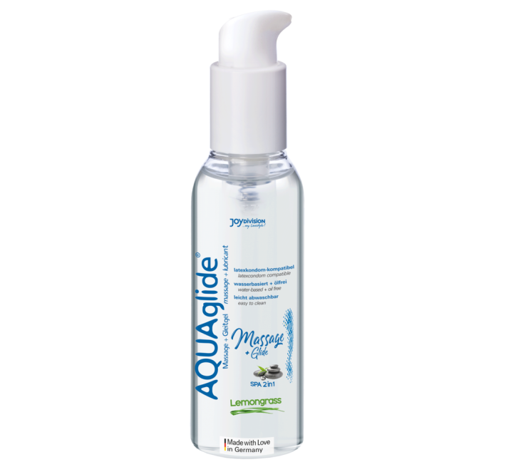 Лубрикант Joydivision AQUAglide Massage + Glide Lemongrass 200 мл