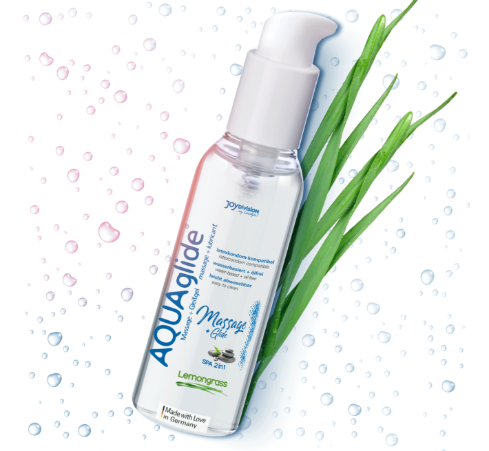 Лубрикант Joydivision AQUAglide Massage + Glide Lemongrass 200 мл