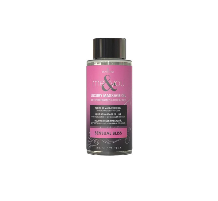 Массажное масло Sensuva Me&You - Sensual Bliss (Pink Grapefruit & Vanilla Bean) 59 мл