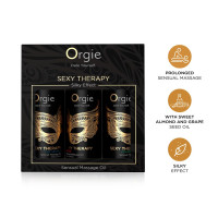 Набір масажних олій Orgie – Sexy Therapy Mini Size Collection (3х30 мл) Набір масажних олій Orgie – Sexy Therapy Mini Size Collection (3х30 мл)