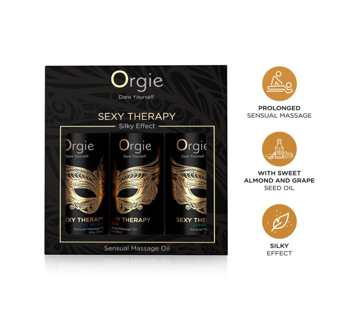 Набір масажних олій Orgie – Sexy Therapy Mini Size Collection (3х30 мл)