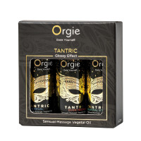 Набір олій для тантричного масажу Orgie – Tantric Mini Size Collection (3х30 мл), зволоження Набір олій для тантричного масажу Orgie – Tantric Mini Size Collection (3х30 мл), зволоження