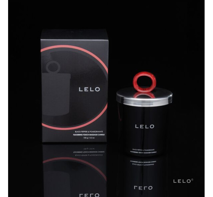 Массажная свеча LELO Massage Candle Black Pepper & Pomegranate, соевый воск, 36 часов горения