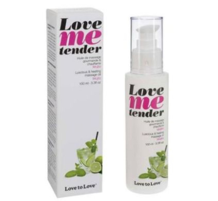 Массажное масло Love To Love LOVE ME TENDER Mojito 100 мл