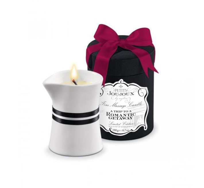 Массажная свечa Petits Joujoux Romantic Getaway Ginger Biscuit 190 мл
