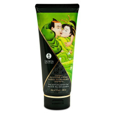 Съедобный массажный крем Shunga Kissable Massage Cream Pear & Exotic Green Tea 200 мл