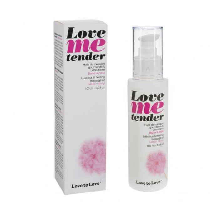 Массажное масло Love To Love Love me tender Cotton candy 100 мл