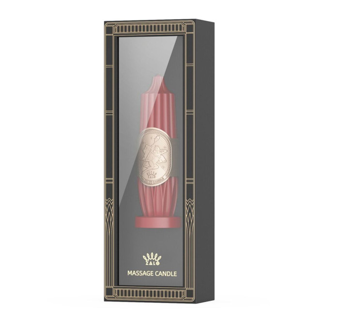 Розкішна масажна свічка Zalo Massage Candle Red