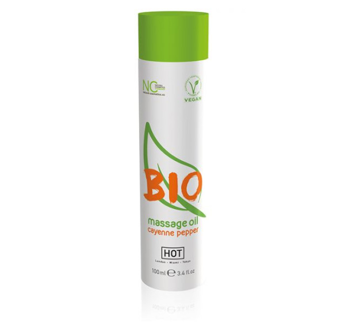 Масажна олія Hot Bio massage oil Cayenne Pepper 100 мл