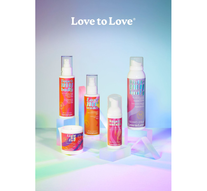 Масажна піна Love To Love Tickle my body COCONUT (150 мл) зволожувальна