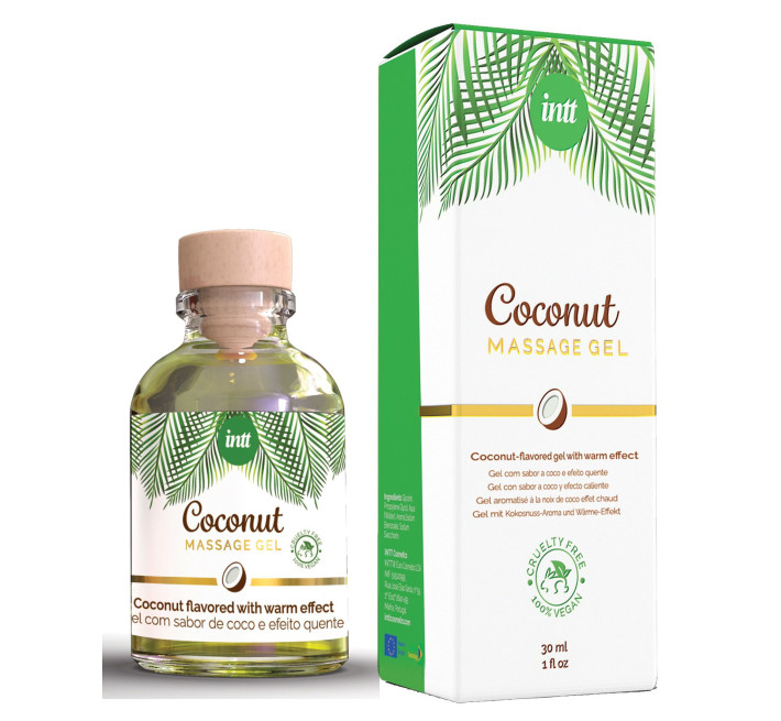 Масажний гель для інтимних зон Intt Coconut Vegan (30 мл)
