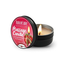 Масажна свічка Полуниця в шампанському Amoreane Sparkling Strawberry 30 мл