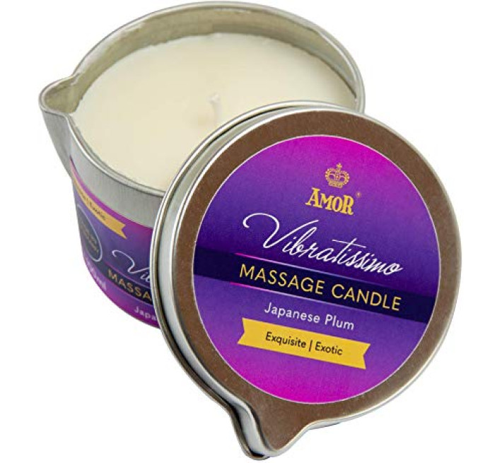 Масажна свічка Vibratissimo Japanese Plum 50 мл