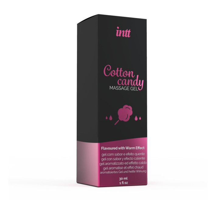 Массажный гель для интимных зон Intt Cotton Candy разогревающий 30 мл