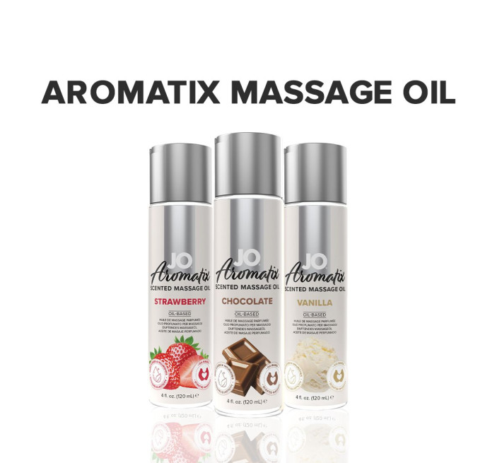 Натуральна масажна олія JO Aromatix Massage Oil Chocolate 120 мл