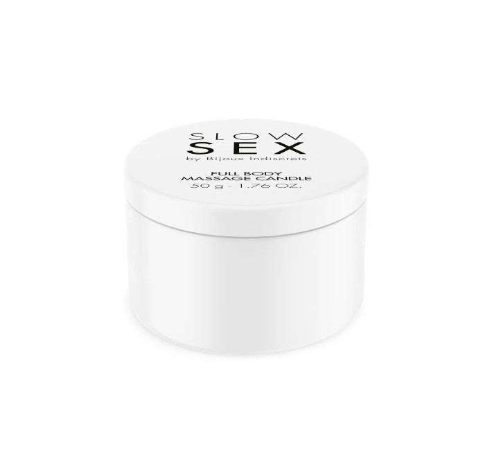 Масажна свічка Bijoux Indiscrets SLOW SEX Massage Candle (50 г)