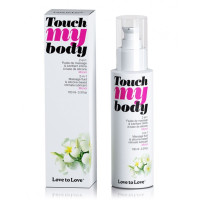 Масажний гель та мастило 2-в-1 Love To Love TOUCH MY BODY Monoi 100 мл