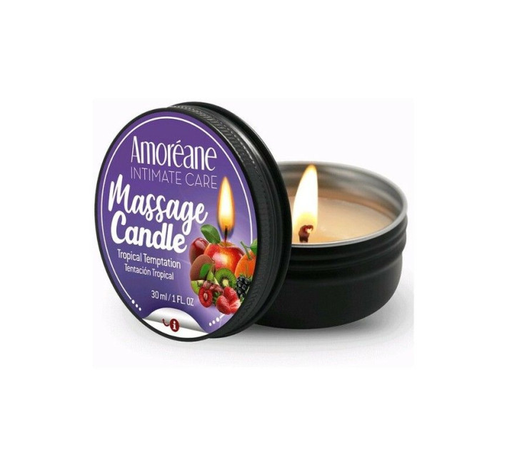 Масажна свічка Тропічна спокуса Amoreane Tropical Temptation 30 мл