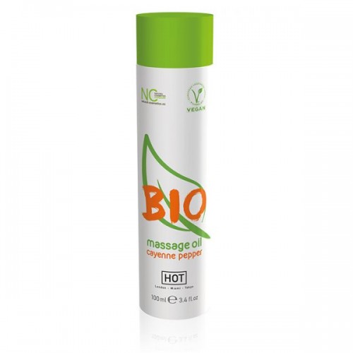 Масажна олія Hot Bio massage oil Cayenne Pepper 100 мл