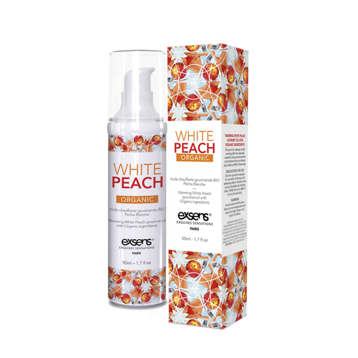 Масажна олія EXSENS Organic White Peach 50 мл