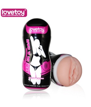 Мастурбатор LoveToy Sex In A Can Vagina Lotus Tunnel