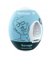Самозмащувальний мастурбатор-яйце Satisfyer Egg Savage
