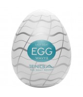 Мастурбатор-яйцо Tenga Egg Wavy II с двойным волнистым рельефом
