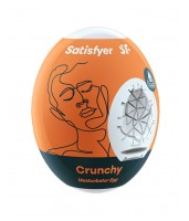 Самосмазывающийся мастурбатор-яйцо Satisfyer Egg Crunchy