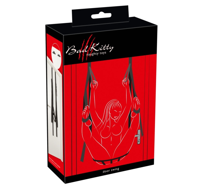 Секс-качели на двери Bad Kitty Door Swing Черная