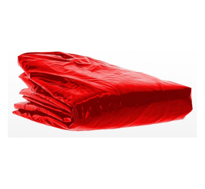 Простыня для массажа и БДСМ Taboom красная