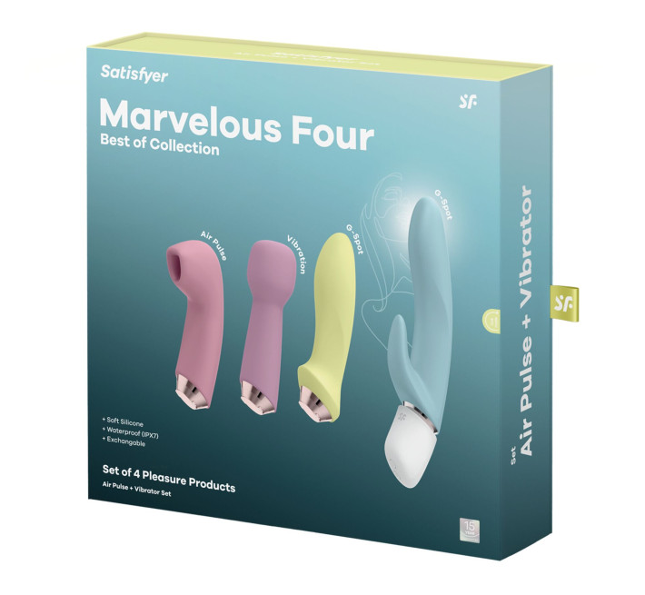 Подарочный набор секс-игрушек Satisfyer Marvelous Four