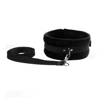 Набір нашийник з повідцем і маска чорний Набір нашийник з повідцем і маска чорний